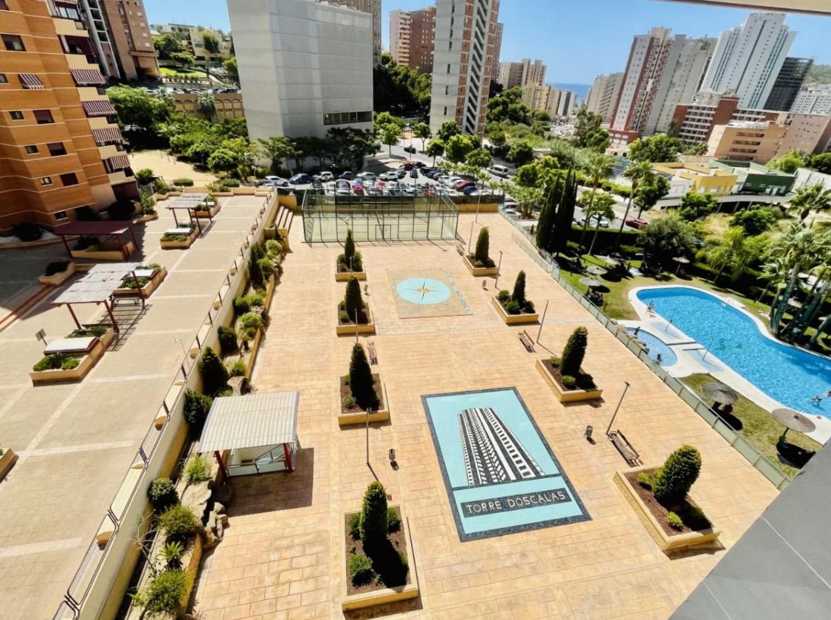 Apartamento Playa De Poniente Benidorm - Torre Dos Calas Exterior foto